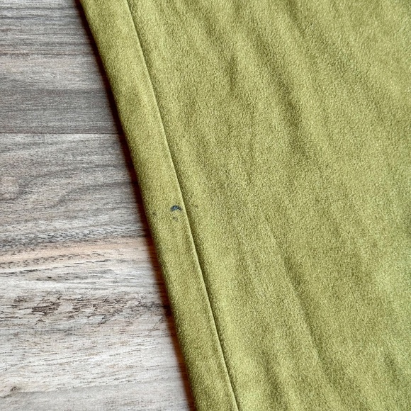 Forever 21 Olive Green Solid Bootcut Flare Pants | Elastic Waistband Size S - Picture 10 of 14